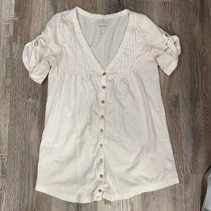 Old navy top, white, size XS